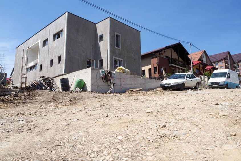 Strada Radu Gyr, în 22 iunie 2017. Foto: Raul Ștef