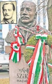 Bustul lui Albert Wass din Odorheiu Secuiesc. Foto: infobrasov.ro