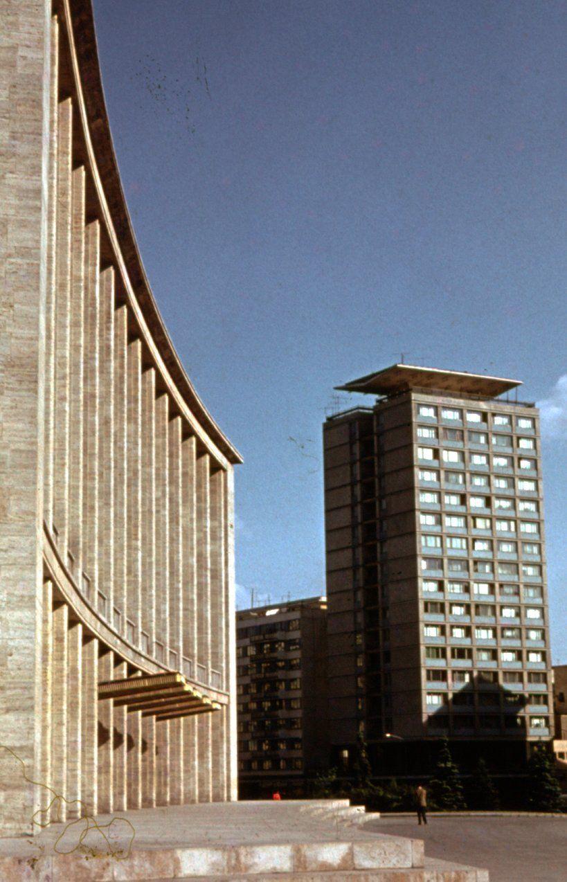  Ansamblul Sălii Palatului, 1959. Foto: Arhiva Uniunii Arhitecților 