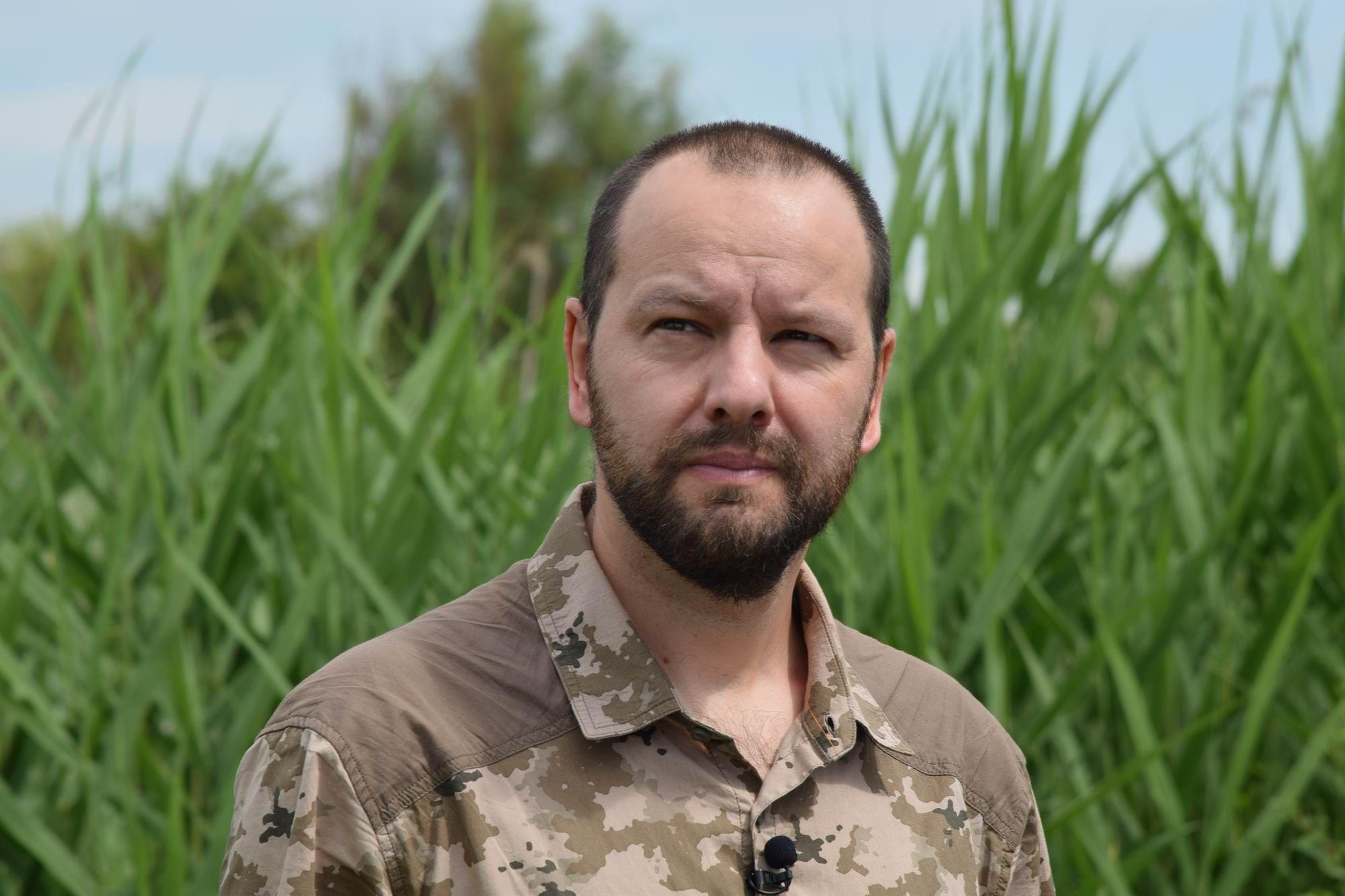 Dan Bărbulescu director executiv al Parcului Natural Văcărești. Foto: Lucian Muntean