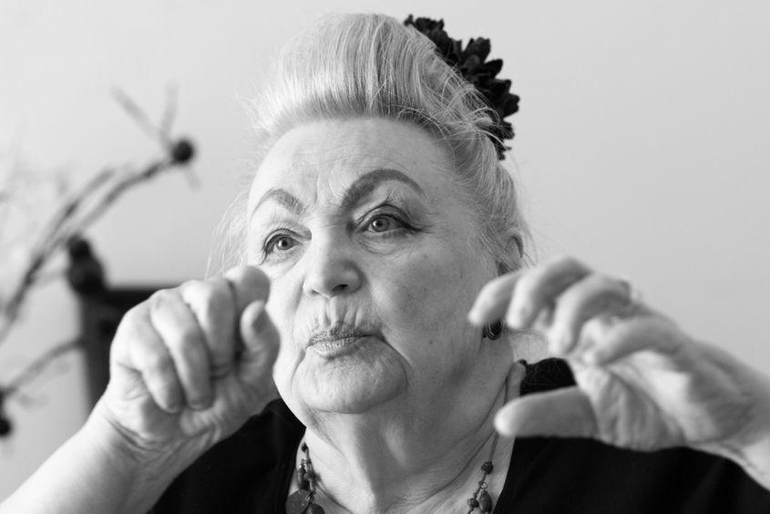 Gertrud Bader Czell trăieşte la Cluj şi are grijă de soţul ei, bolnav de Alzheimer. Foto: Raul Ştef