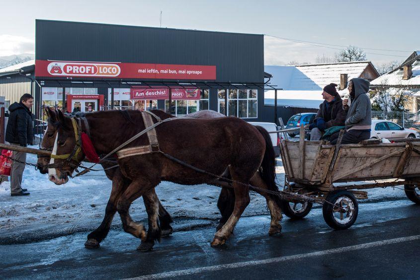 În acest an s-a deschis și un supermarket în oraș. Foto: Raul Ștef