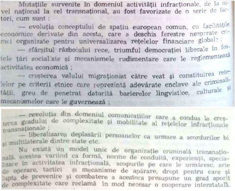 Facsimil din Buletinul de Informare și Documentare al Ministerului de Interne nr. 3/1995.