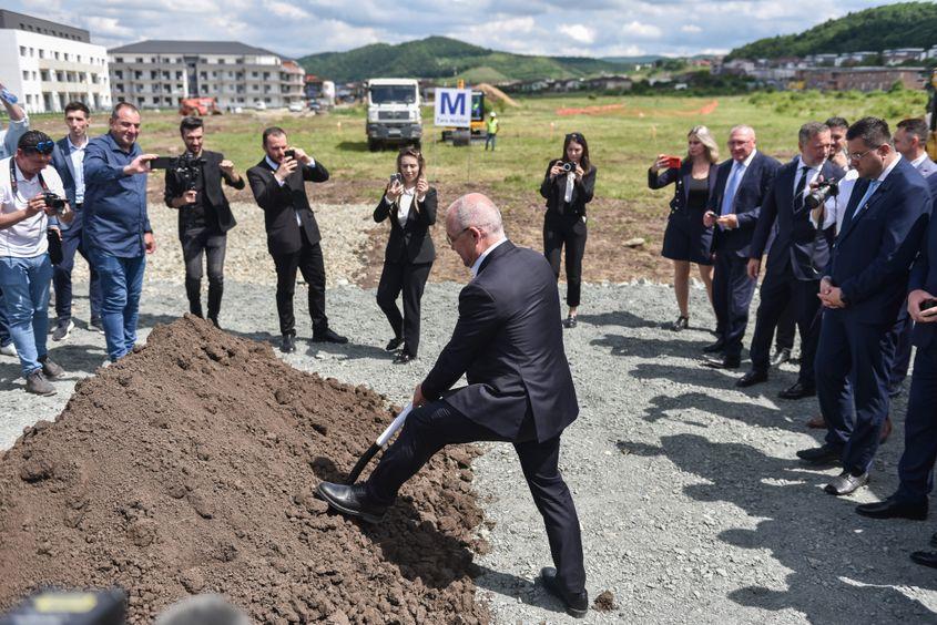 Inceperea lucrarilor la Magistrala I de metrou Cluj-Napoca,
miercuri, 5 iunie 2024. Inquam Photos / Cristi Vescan