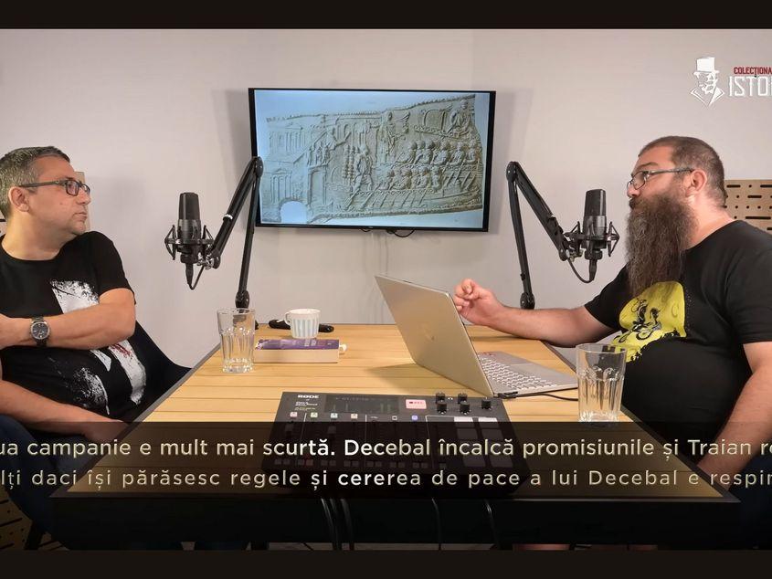 Columna lui Traian, explicată imagine cu imagine de către Andrei Pogăciaș