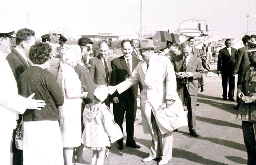 Tito în timpul vizitei din Sudan, 1962. Foto: Srdjan Draskovic / Dreamstime.com