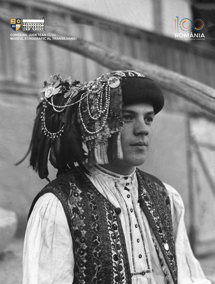 Tânăr din Feleacu, judeţul Cluj, în 1932. Foto: Romulus Vuia