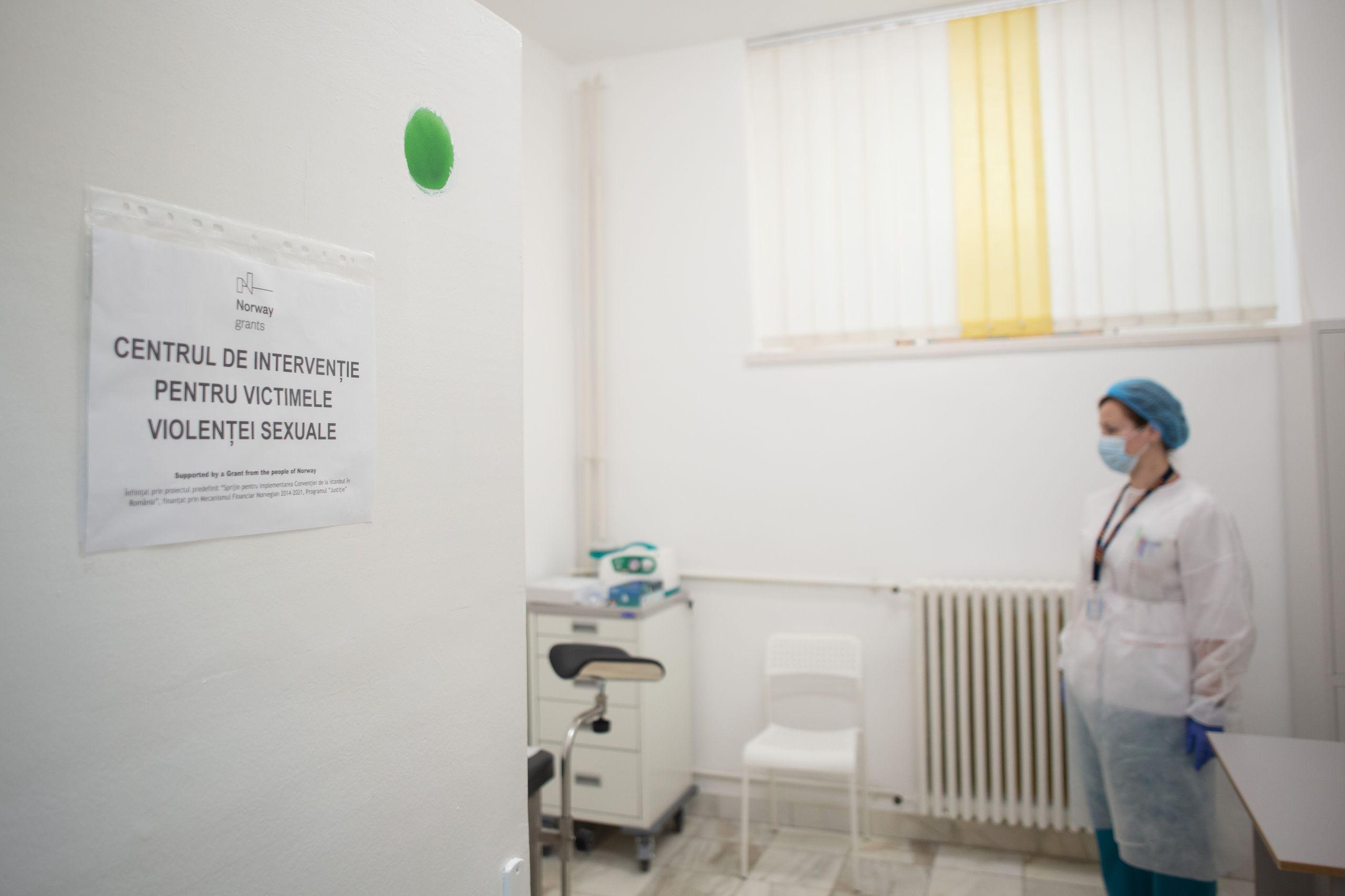 Deschiderea primului Centru de intervenție pentru victimele violenței sexuale, la Spitalul Universitar de Urgenta Bucuresti, luni, 10 mai 2021. Inquam Photos / Ilona Andrei