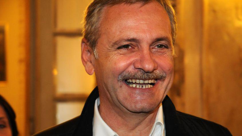 Liviu Dragnea, duminică după-masă. Foto: Lucian Muntean