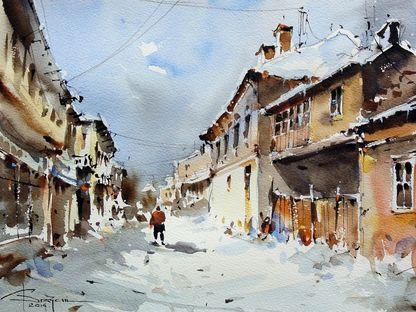 Iarna în pictura românească