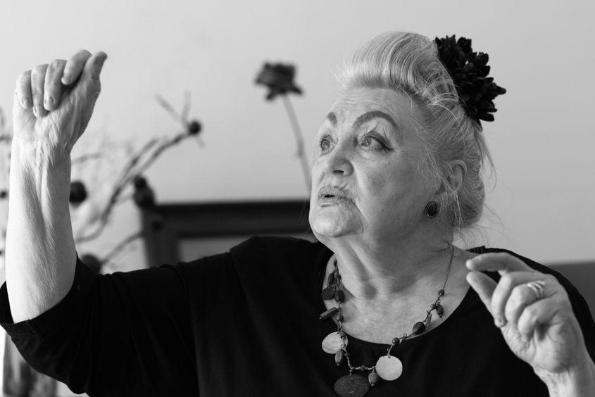 Gertrud Bader Czell va împlini 76 de ani în luna mai. Foto: Raul Ștef