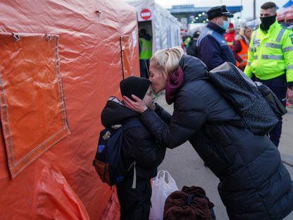 Fotoreportaj: refugiații din Ucraina și mobilizarea emoționantă a voluntarilor români