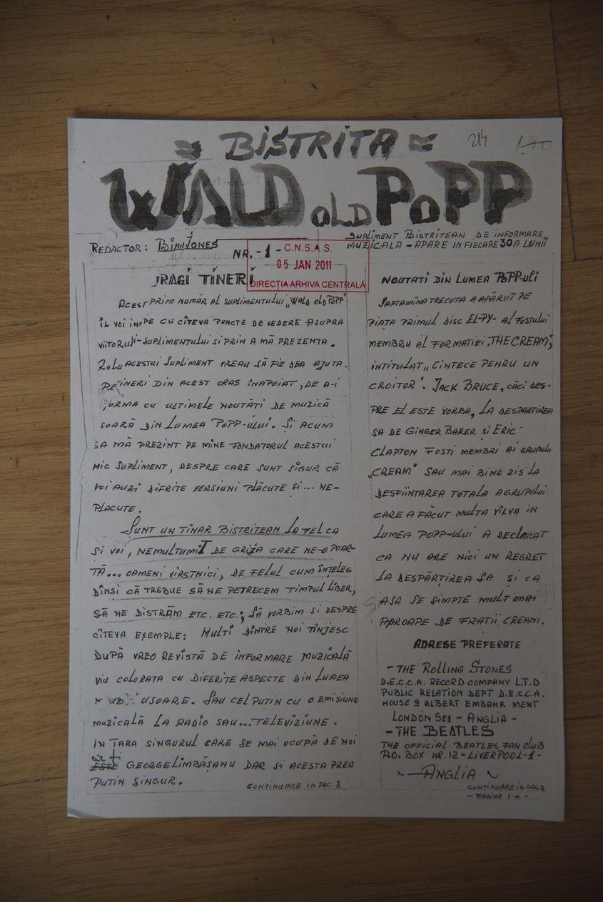 Un exemplar din „Wald Old Popp” a fost atașat în dosarul de urmărire al lui Emil Hidoș.