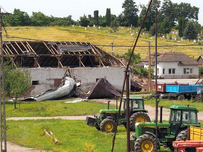 Cuci, după tornadă