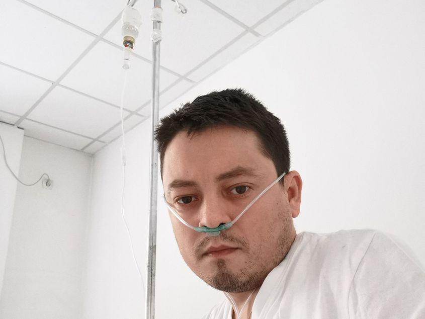 Ionuț Anghel a așteptat trei ani pentru un transplant de plămâni. Statul român n-a reușit să îl ajute. Foto Facebook "Alături de Ionuț Anghel"