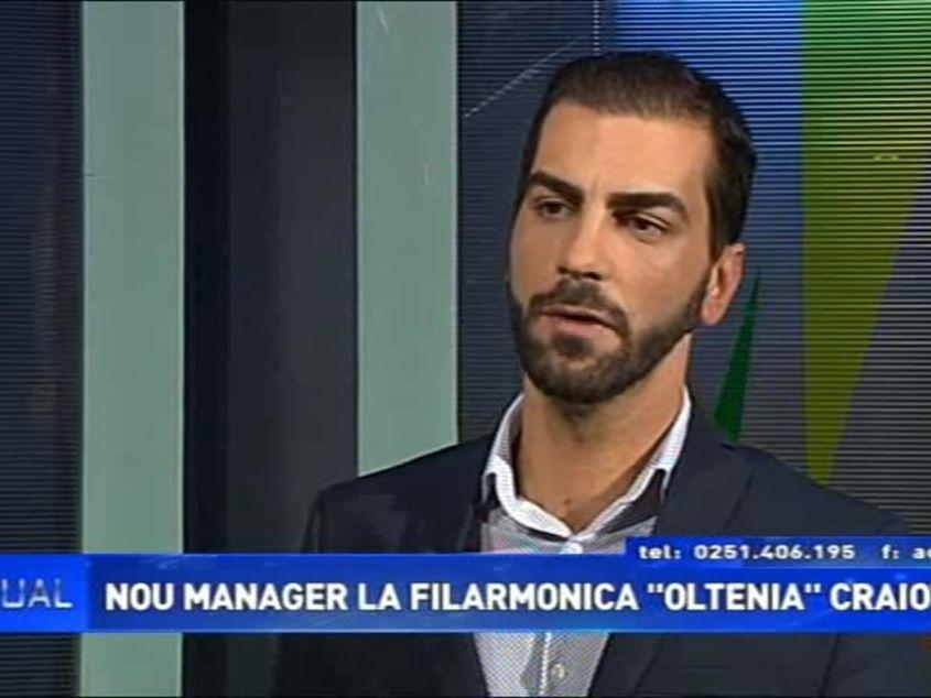 Gabriel Zamfir, managerul Filarmonicii Oltenia din Craiova.