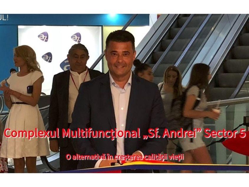 Complexul Multifuncțional "Sf. Andrei", instituție aflată în subordinea Primăriei Sector 5, a achiziționat produse de igienă la suprapreț pe care le-a împărțit chiar primarul Daniel Florea. Sursă: Captură ecran site