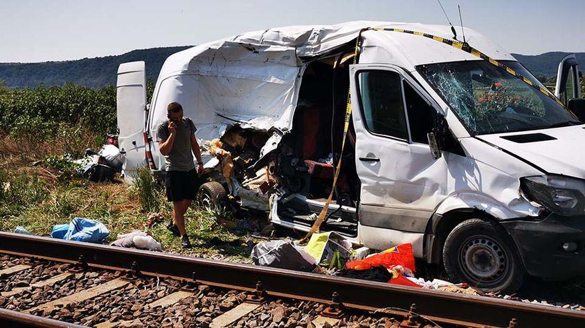 Accidentul feroviar de la Dej. 16 august 2021. Sursa foto: Someseanul.ro