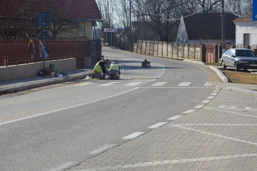 Drumurile din Ciugud sunt asfaltate și au piste de biciclete. Foto: Pagina de Facebook a Primăriei