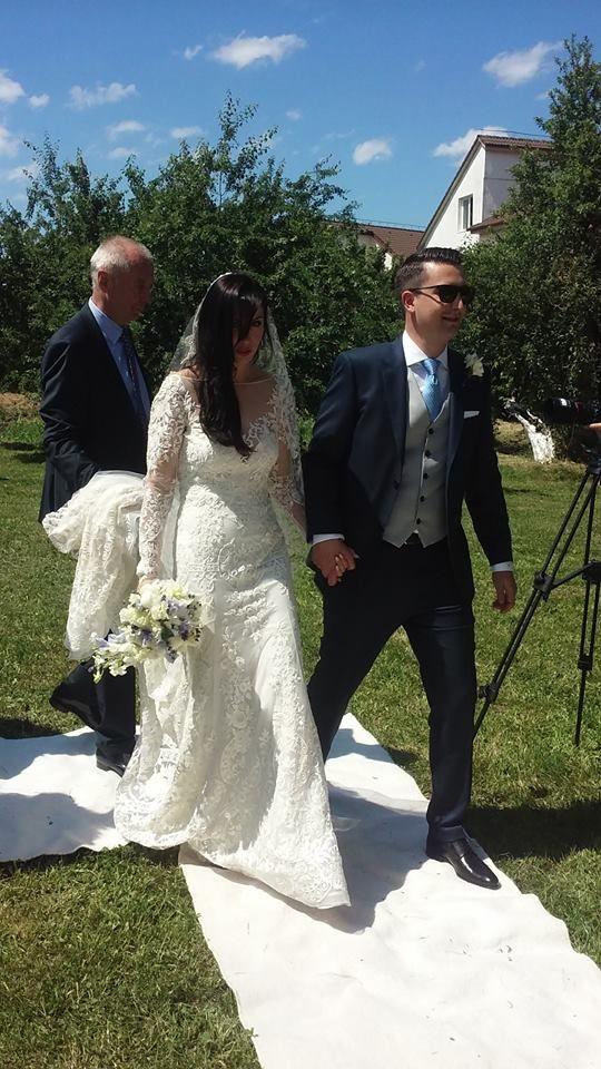 Imagine de la nunta Anei-Maria Goleanu cu George Vuşcan. Sursa foto: gazetadecluj.ro