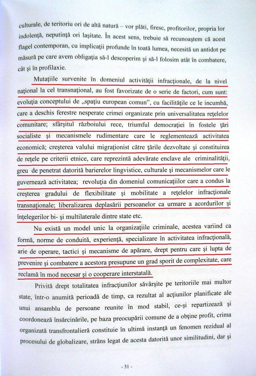 Pagina 31 din teza Laurei Codruța Kövesi.