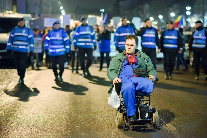 Imagine de la un protest din 2017 de la Cluj-Napoca. Foto: Raul Ștef