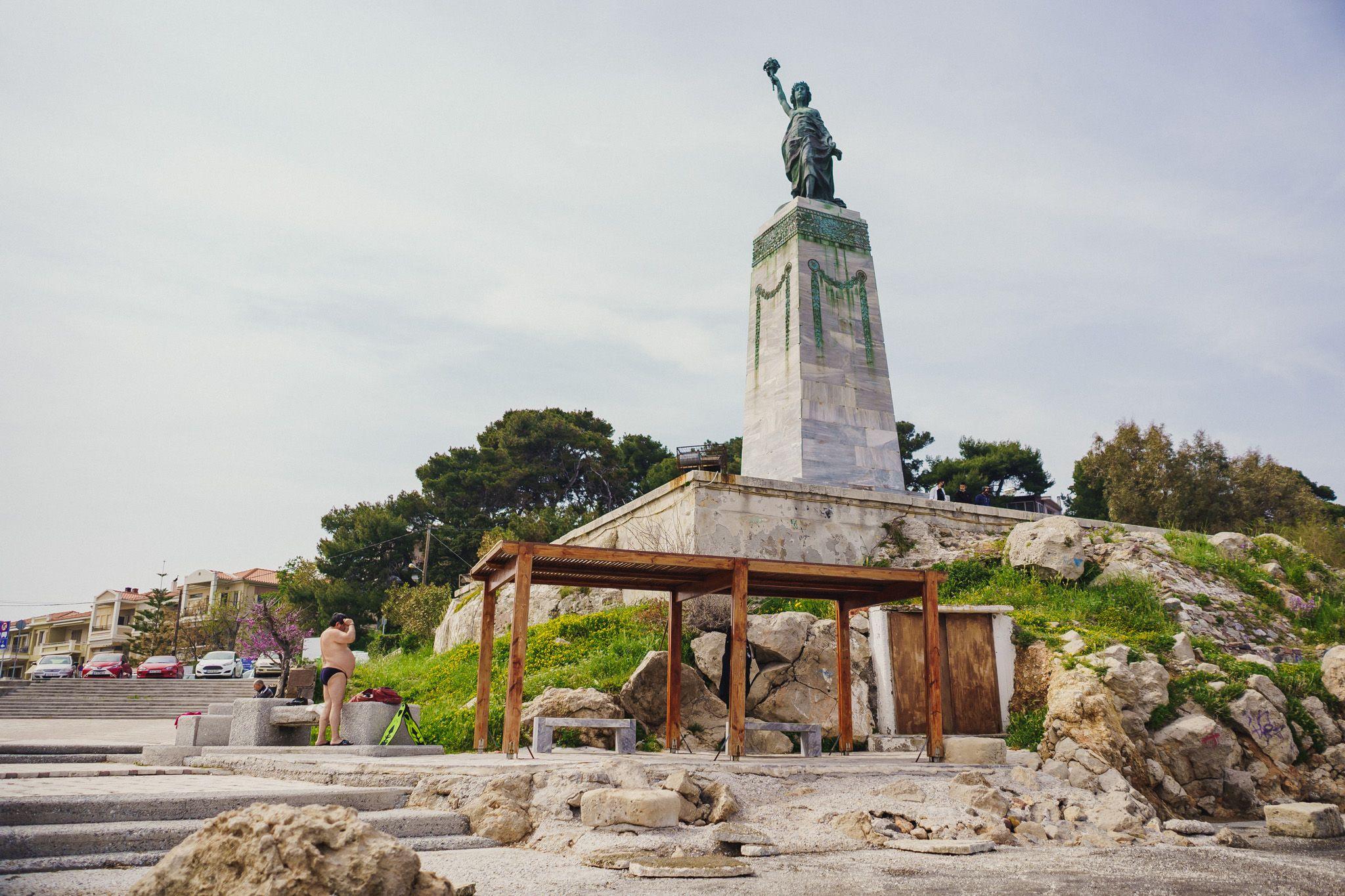 Statuia Libertății din Mytilini