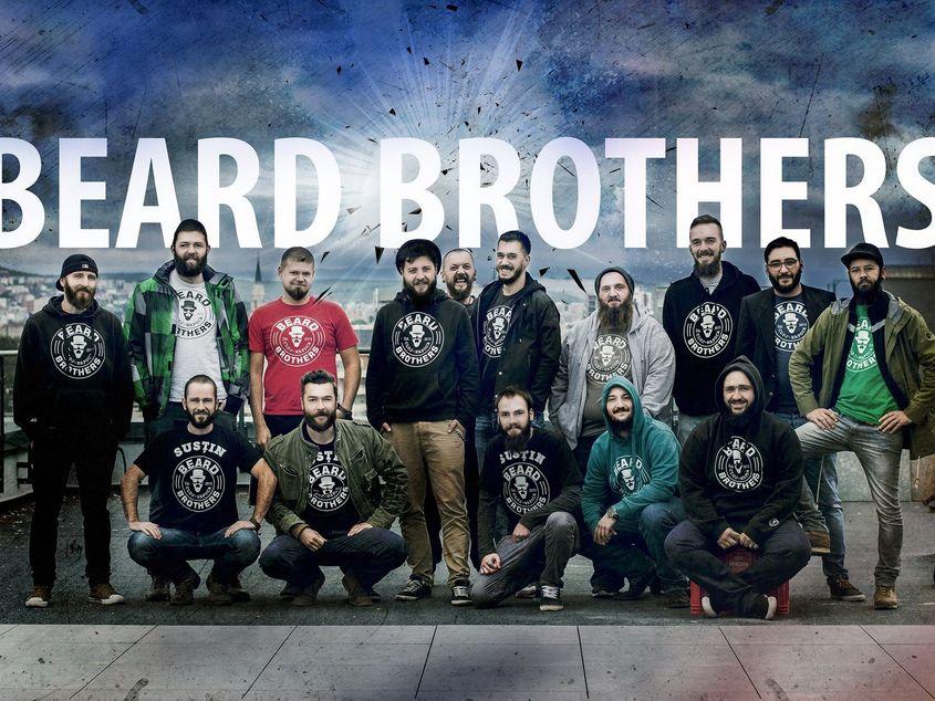 Members and supporters of the Beard Brothers