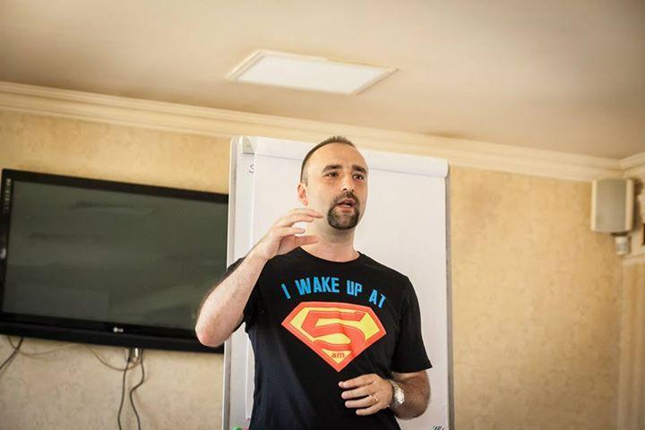 Dan Luca este fondator și CEO la 5AM Productivity Coaching. Foto: Arhiva personală