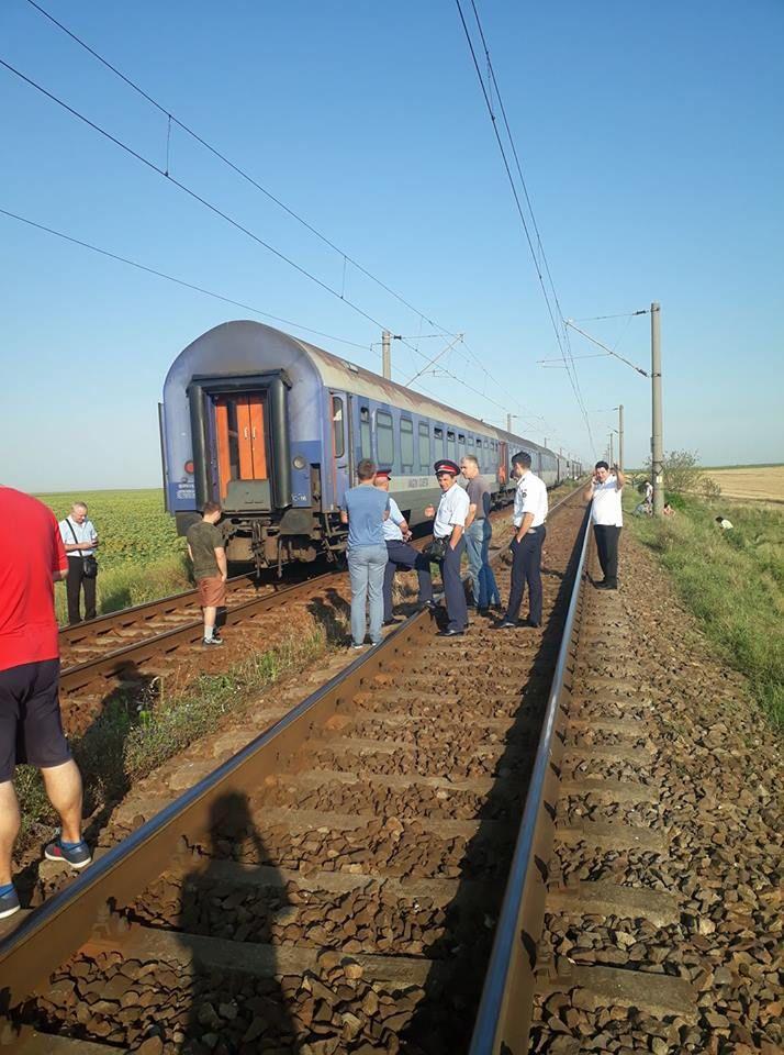 În așteptarea locomotivei, lângă Radomirești. Foto: Alina Vitcovschi