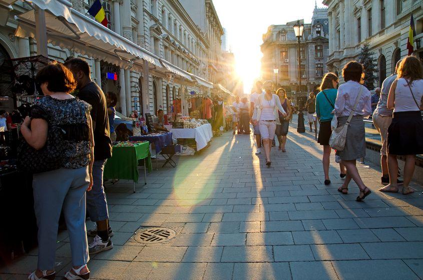 În anumite topuri ale celor mai atractive orașe pentru digital nomads, București, Cluj, Timișoara, Sibiu și chiar orașe mai mici, precum Craiova, au început să fie din ce în ce mai bine plasate. Foto © Masezdromaderi | Dreamstime.com 