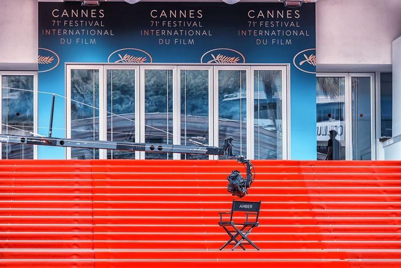 Covorul roșu întins la ediția din acest an a festivalului de la Cannes. Foto: Dreamstime.com