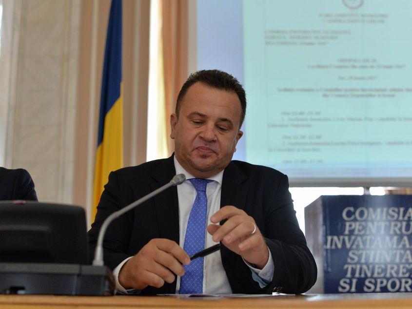 Senatorul PSD Liviu Pop a primit aviz pozitiv pentru funcția de ministru al Educației. Fotografii: Lucian Muntean