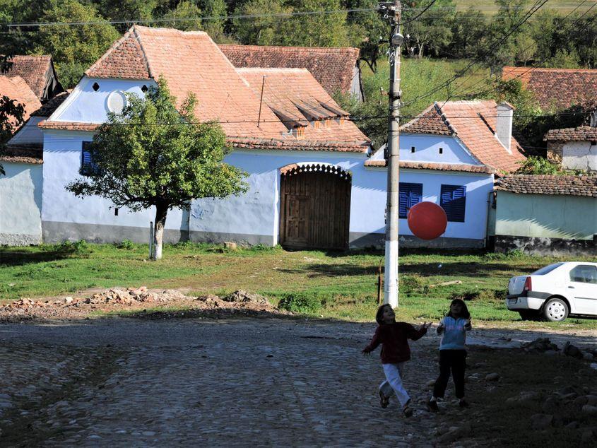 Satul Viscri, județul Brașov. Foto: Lucian Muntean