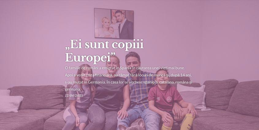 Screenshot <a target="_blank" rel="noreferrer noopener" href="https://teleleu.eu/ei-sunt-copiii-europei/" target="_blank"><strong>Teleleu.eu/ei-sunt-copiii-europei</strong></a>