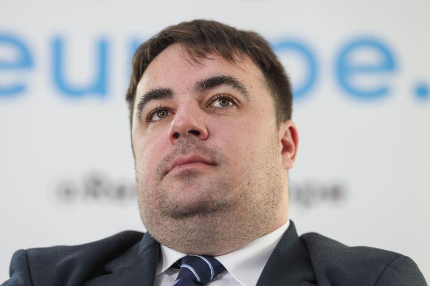 Vlad Botoș, eurocandidat USR. Inquam Photos / Sabin Cirstoveanu
