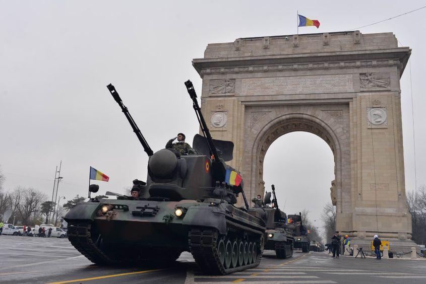 România este într-un proces accelerat de achiziție de tehnică militară. Foto: Lucian Muntean
