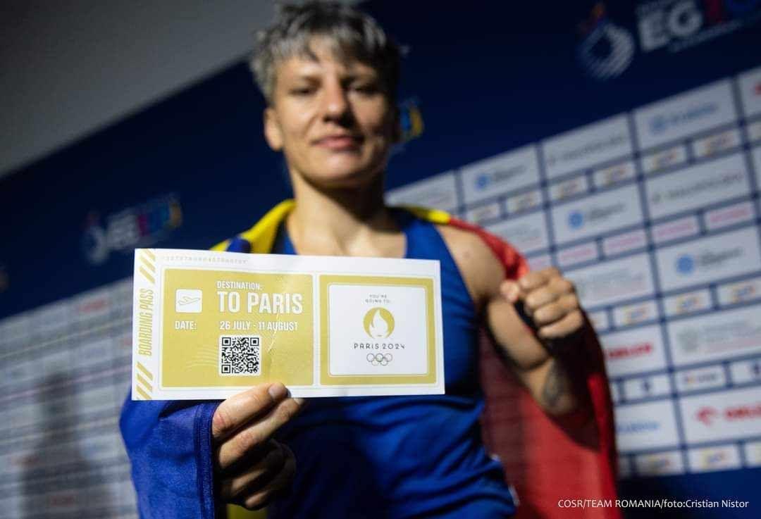 Lăcrămioara Perijoc va reprezenta România la Jocurile Olimpice de la Paris în 2024. Foto: COSR