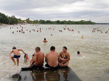Duminică zăludă în Playa Larga, Cuba