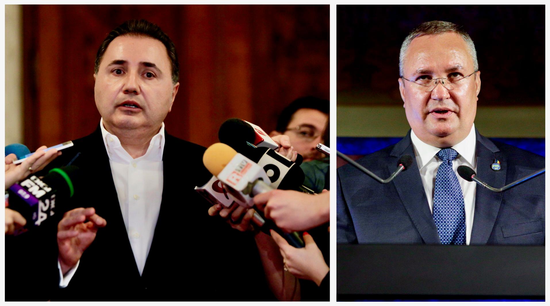 Fugarul condamnat penal Cristian Rizea (foto stânga) susține că “l-a salvat” pe premierul Nicolae Ciucă (foto dreapta). FOTO: INQUAM PHOTOS /  George Călin
