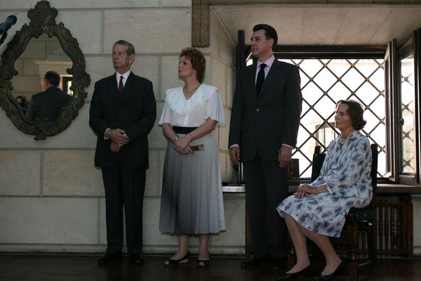 Regele Mihai, Principesa Margareta, Principele Radu şi regina Ana. Foto: Lucian Muntean