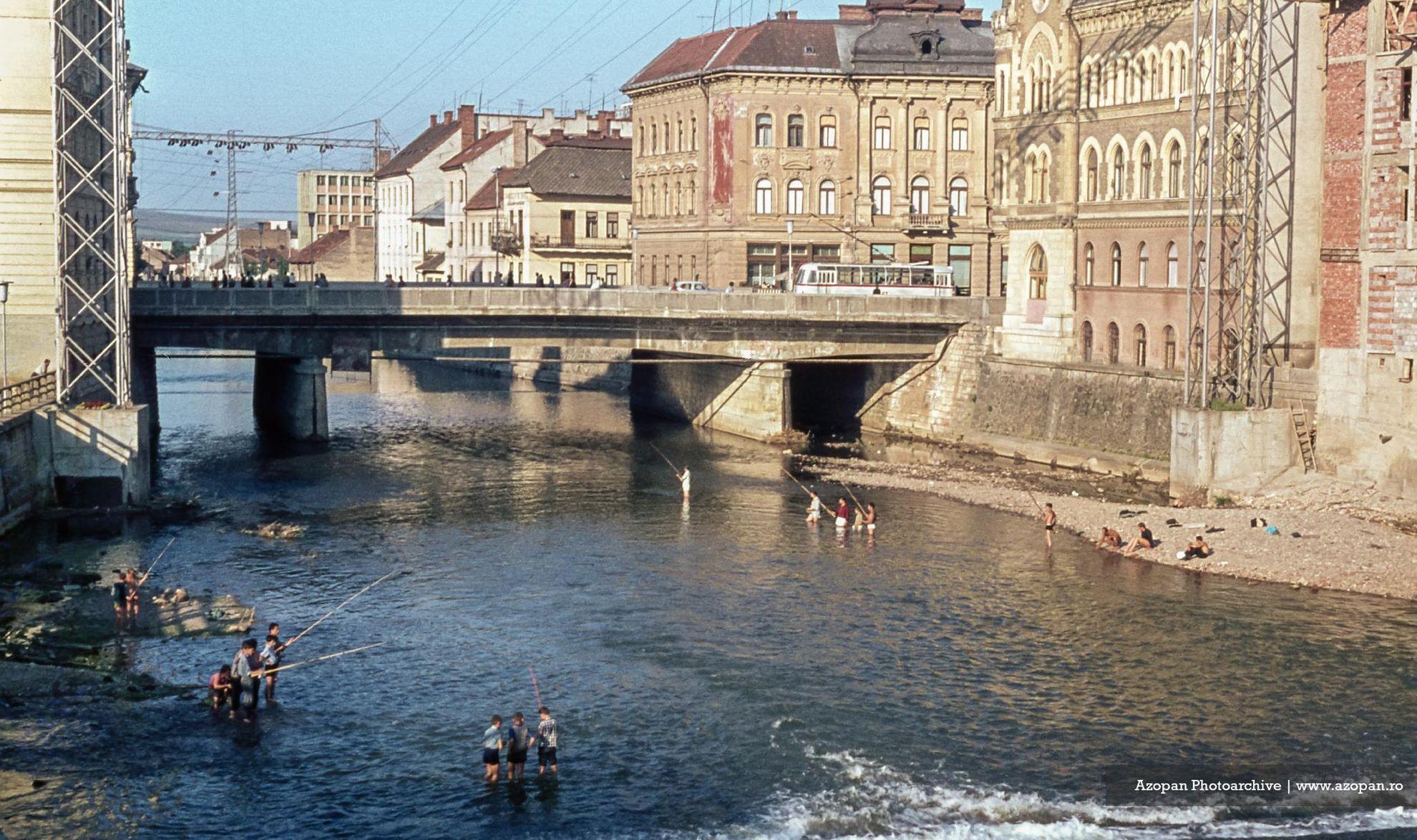 Peisaj din Cluj-Napoca, zona podului Horea. Foto: Azopan.ro