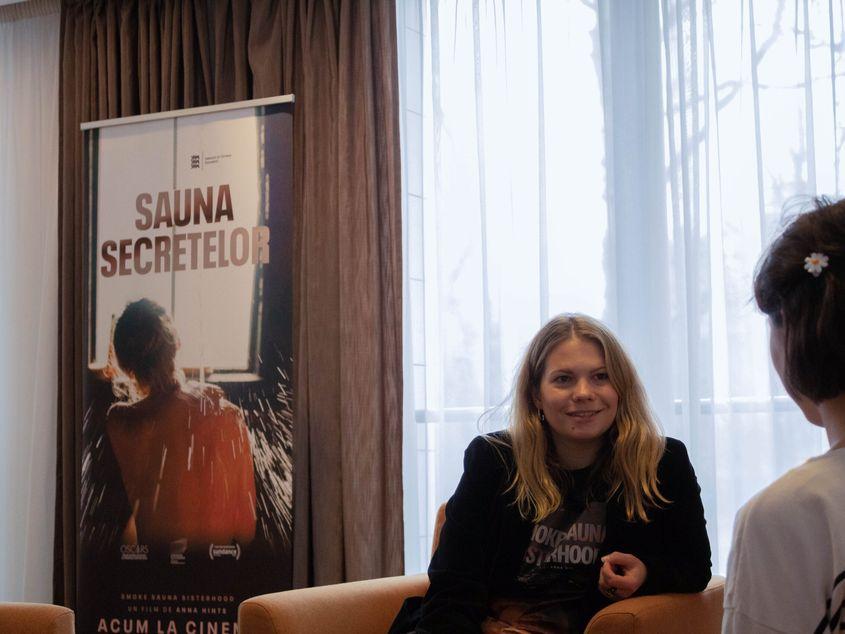 Marianne Ostrat, producătoarea filmului „Sauna secretelor”. Foto: Mircea Pătrașcu