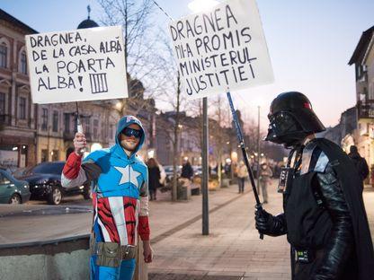 Mesajele protestului de la Cluj: "Amnistie pentru voi/ doar în viaţa de apoi!"