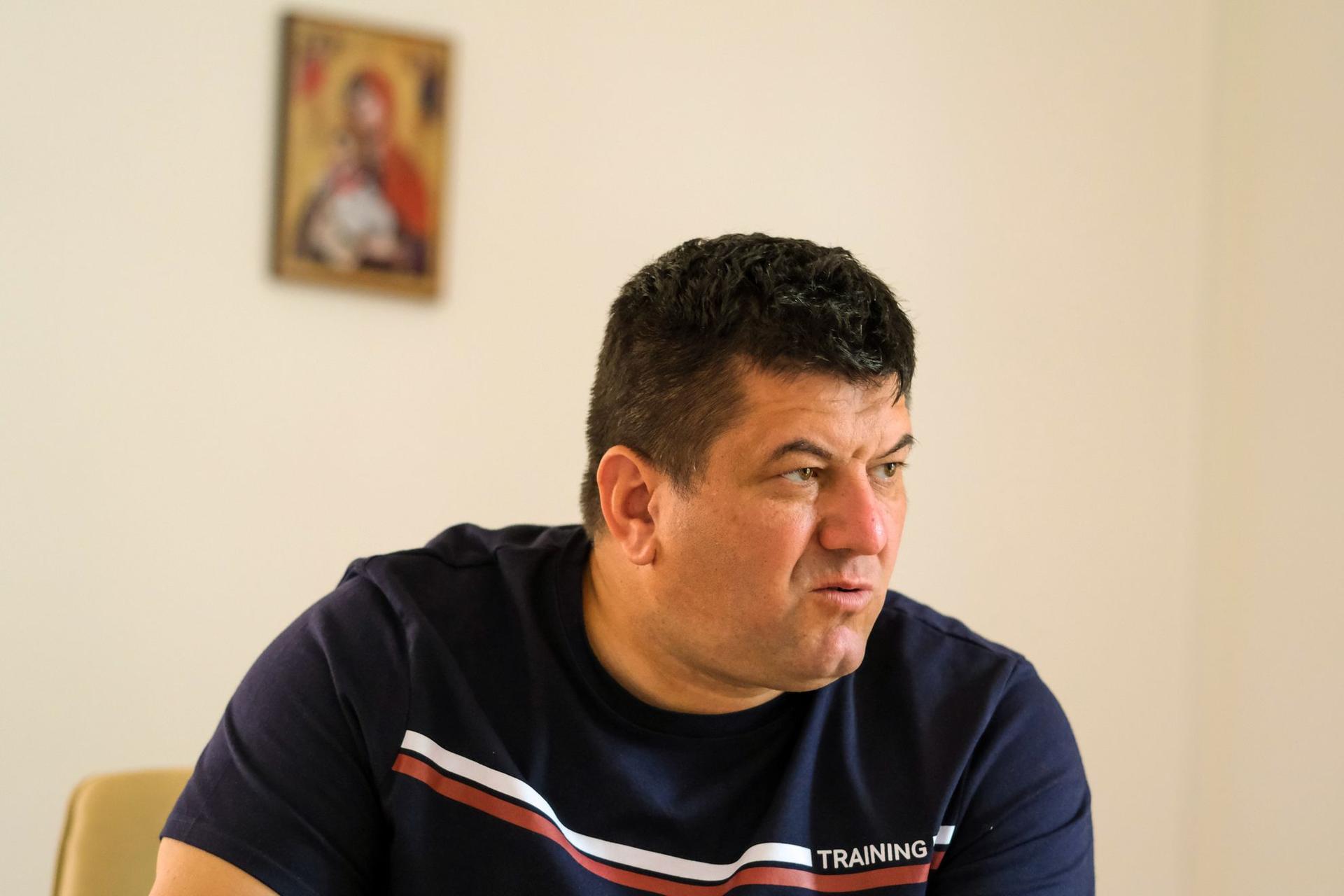 Sorin Suciu, actualul primar din Mărgău. Foto: Raul Ștef
