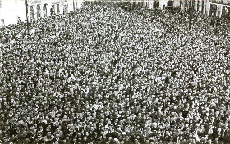 Miting în Sfântu Gheorghe. Foto: IICCMER (c)