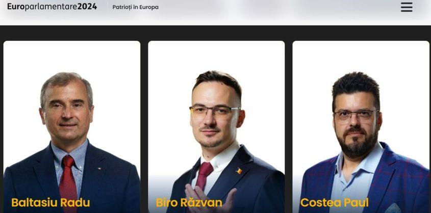 Radu Baltasiu este pe lista candidaților AUR la alegerile europarlamentare. foto: europarlamentari2024.ro/candidati-aur