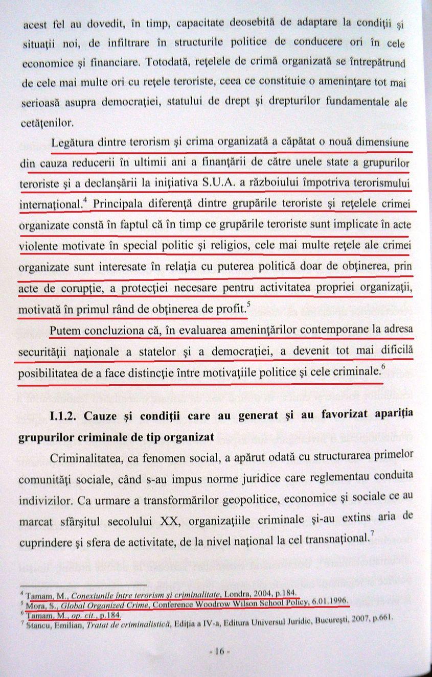 Pagina 16 din teza Laurei Codruța Kövesi.