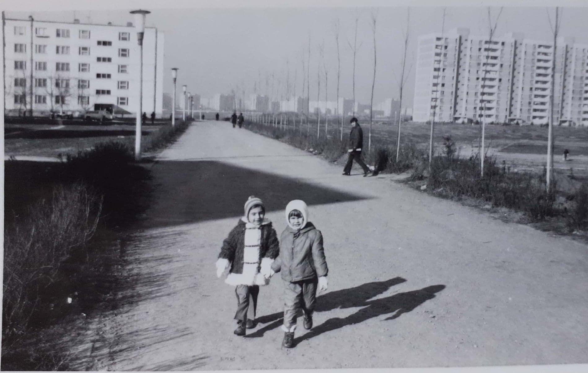 Așa arăta zona Sălăjan-Trapezului-Ozana prin anii '70. Fotografie din arhiva personală a lui Mihnea