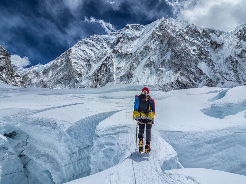 Fotografie de Javier Camacho Gimeno, alpinist spaniol și ambasador Olympus.